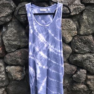 Ava Sky Tie Dye Dress with pockets!